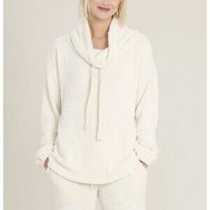 Hello Nite Cozy Serpa Tunnel Top Sweater I’m Cream Sz Sm New